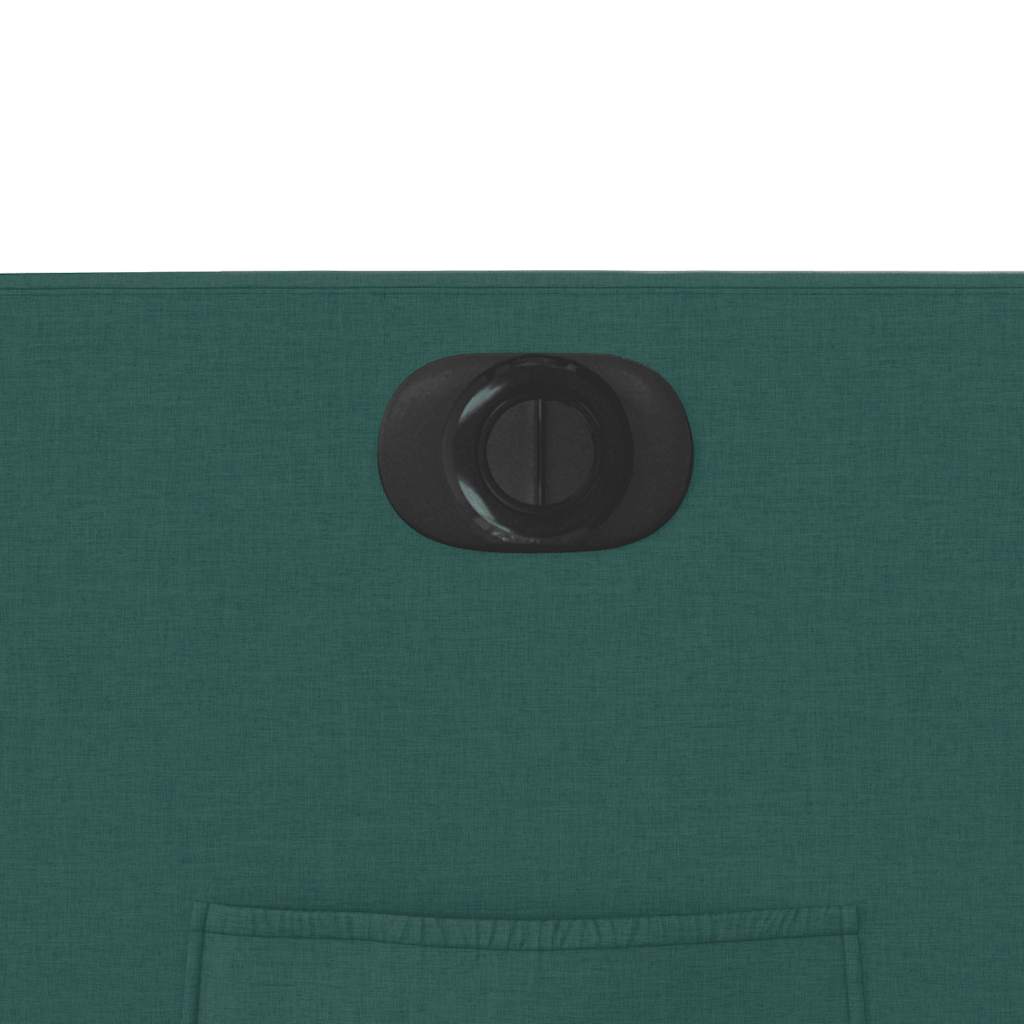 Recliner Chair with Lift Assist Electric Dark Green Fabric