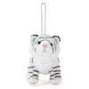 COLORATA White Tiger Plush Mascot (Realistic Wild AnimalWith Chain) Cute Animal Keychain Doll Gift (Twice Tested)