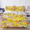 Art M-Murakami Flowers Duvet Cover Set Soft Wash Bed 3 Piece Summer Comfortable Student Dormitory Home Baby Bedding Best Seller