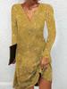 New Autumn/Fall Fashion Elegant Sexy V-Neck Dress for Independent Stores