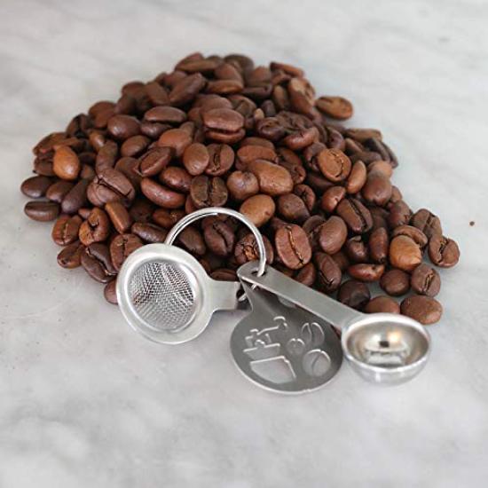 Keychain Coffee Length Length Length 54mm [Dulton] Stencil 37mm, Filter 37mm, Scoop