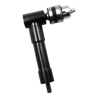90 Degree Right Angle Electric Drill Chucks 3-claw High Precision Chuck Extension Accessories Conversion Angle Drill