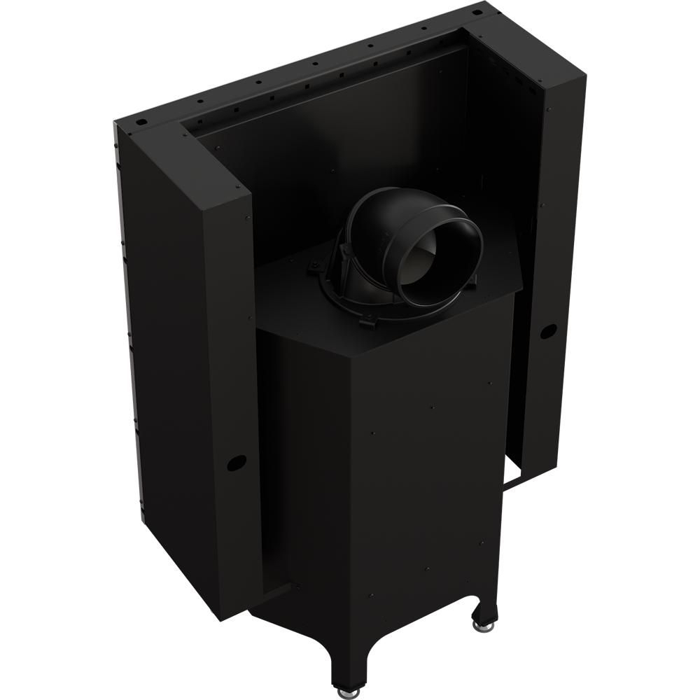 Steel fireplace KRATKI NADIA 10 kW Ø 200 Lift-up