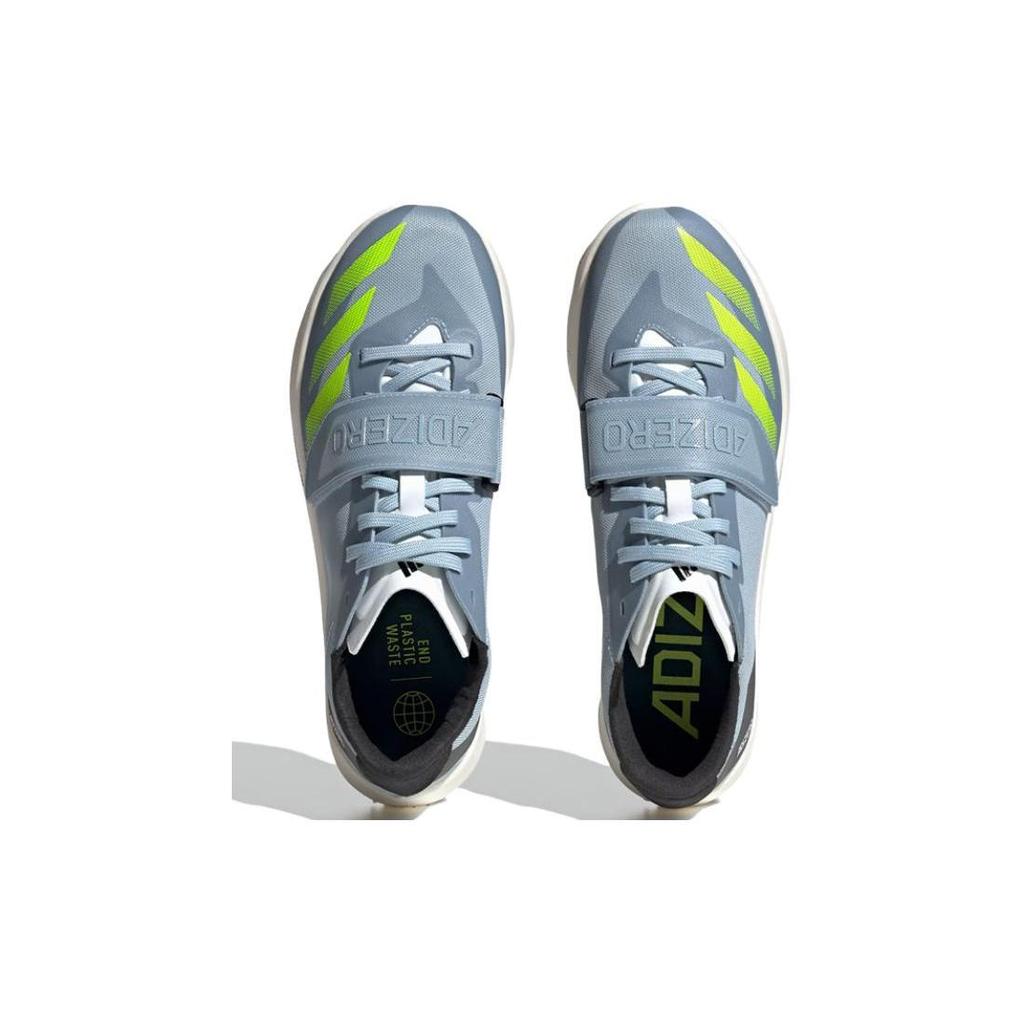 adidas Adizero TJ/PV Slip Resistant, Abrasion Resistant, Breathable Low Top Running Shoes Unisex Gray HP9702
