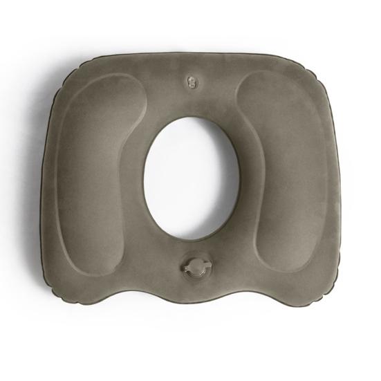Inflatable Cushion Mid Hollow Anti-Decubitus for Hemorrhoids Flocked Buttock Cushion Fit Most Seats Home Supplies