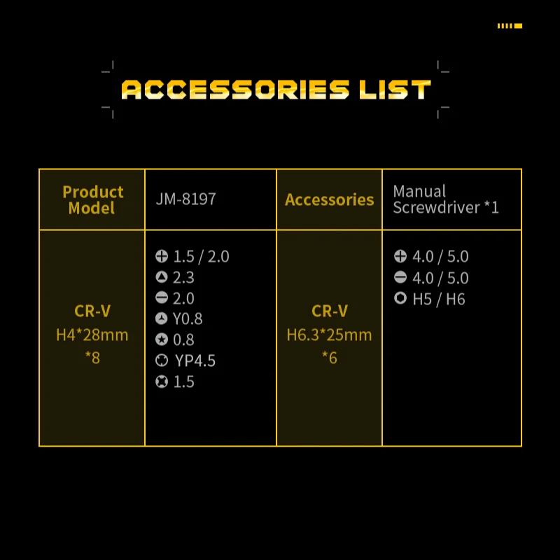 Precision Screwdriver Set Magnetic High Hardness Drill Bit for Mobile Phone Laptop Electronic Repair Tools Kit