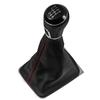 For VW Golf 7 A7 MK7 GTI GTD 2013 2014 2015 2016 2017 2018 Car 5 /6 Speed Gear Stick Level Shift Knob With Leather Boot Cover