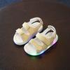 Adorable Children Casual Flashing Light Sandals With Soft Bottom And Timeless Design