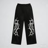 Summer Star Printed Gothic Trendy Breathable Speed Drying Large Loose Sports Men's and Women's Pants