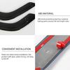 1Pair Interior Door Grab Handle Inserts Cover Trim Replacement 1RC72JAHAD 1RC72JAHAE Left Right Side for 2011-2018 Jeep Wrangler JK (Black)
