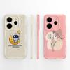 Per Custodia Telefono Redmi Note 14 4G Versione Europa Farfalla Funda Cover Posteriore Morbida in Silicone Liquido Per Protezioni Telefono Redmi Note14