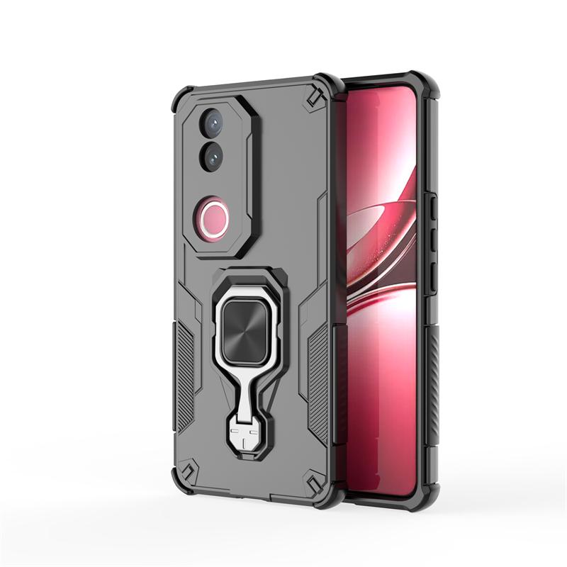 Anti-Slip Phone Case For Vivo V50 Magnetic Suction Stand Phone Holder Armor Back Cover Vivo V50 V50e 5G Case For Vivo V50 Case