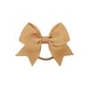 Children'S Hair Band Bow Rubber Band Solid Color Thread With Dovetail Hair Band Cute Baby Headgear Hair Accessories 2820