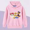 PAW Patrol Kids Thin Hooded Sweatshirt 2026 New Style Boys and Girls Sweater for Autumn/Winter Casual Long Sleeve Cartoon Print