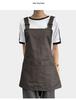 Custom Logo Waterproof Canvas Apron for Kitchen, Coffee, Pet, and Barber Shops
