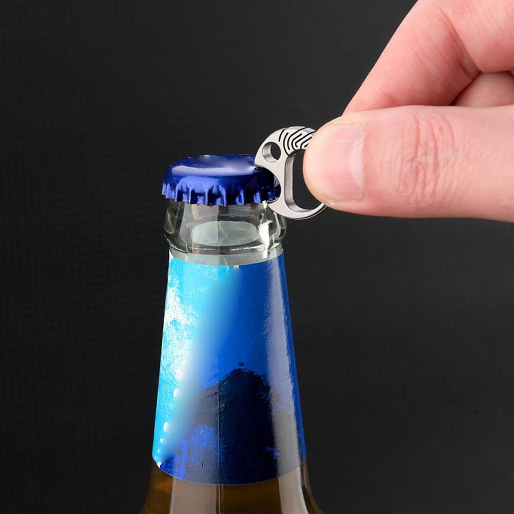 Quick Releases Spring Snap Key Rings Bottles Opener Titaniums Carabiner Clip Keyring Clip for Camping Hikings Daily