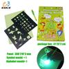 JSK A4 Glowing Magic LED Pen Writing Drawing Board New Technical Drawing Toys for Kids Night Vision Novelty Gifts