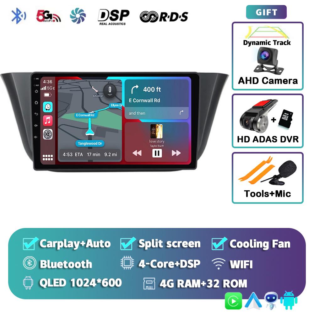Android 14 Carplay Auto For Iveco Daily 2013 - 2018 2019 2020 2021 Car Radio Multimedia Player Stereo WiFi+4G BT 360 Camera DPS