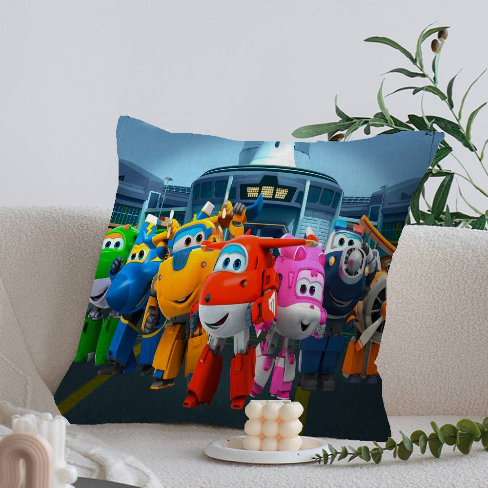 

S-Super W-Wings 45*45cm Cushion Cover Pillow Cover Decor Pillowcase Home Pillowcase for Couch Pillow 22x22Inch