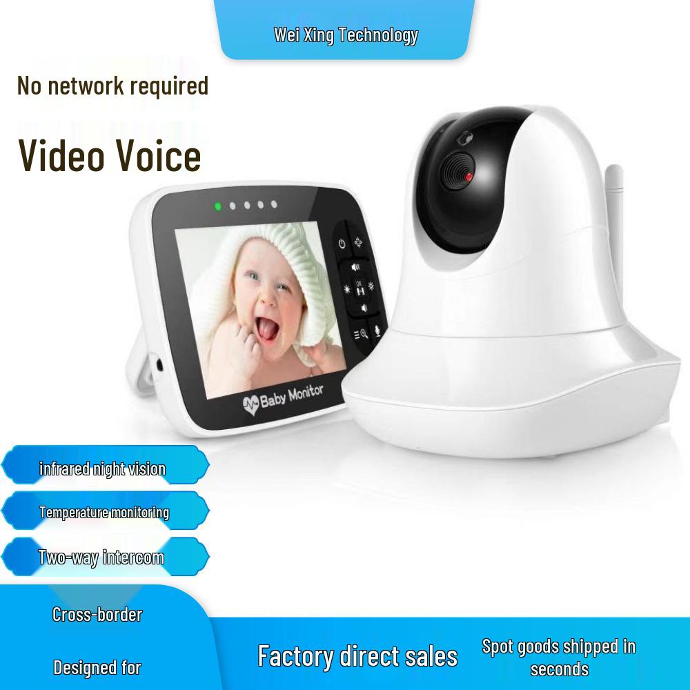 

Wireless Rotating Baby Monitor for Crib Safety SM935