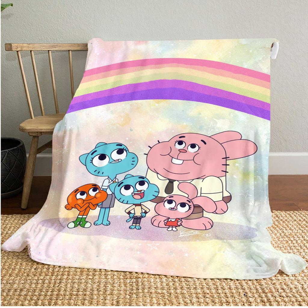Friends Gumball Soft Comfortable All Seasons blanket Sofa Office Naps blanket Outdoor Travel throw Perfect Gift