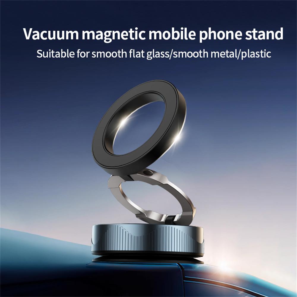 X28 360° Rotating Magnetic Car Phone Holder Vacuum Suction Phone Mount Compatible with Magsafe