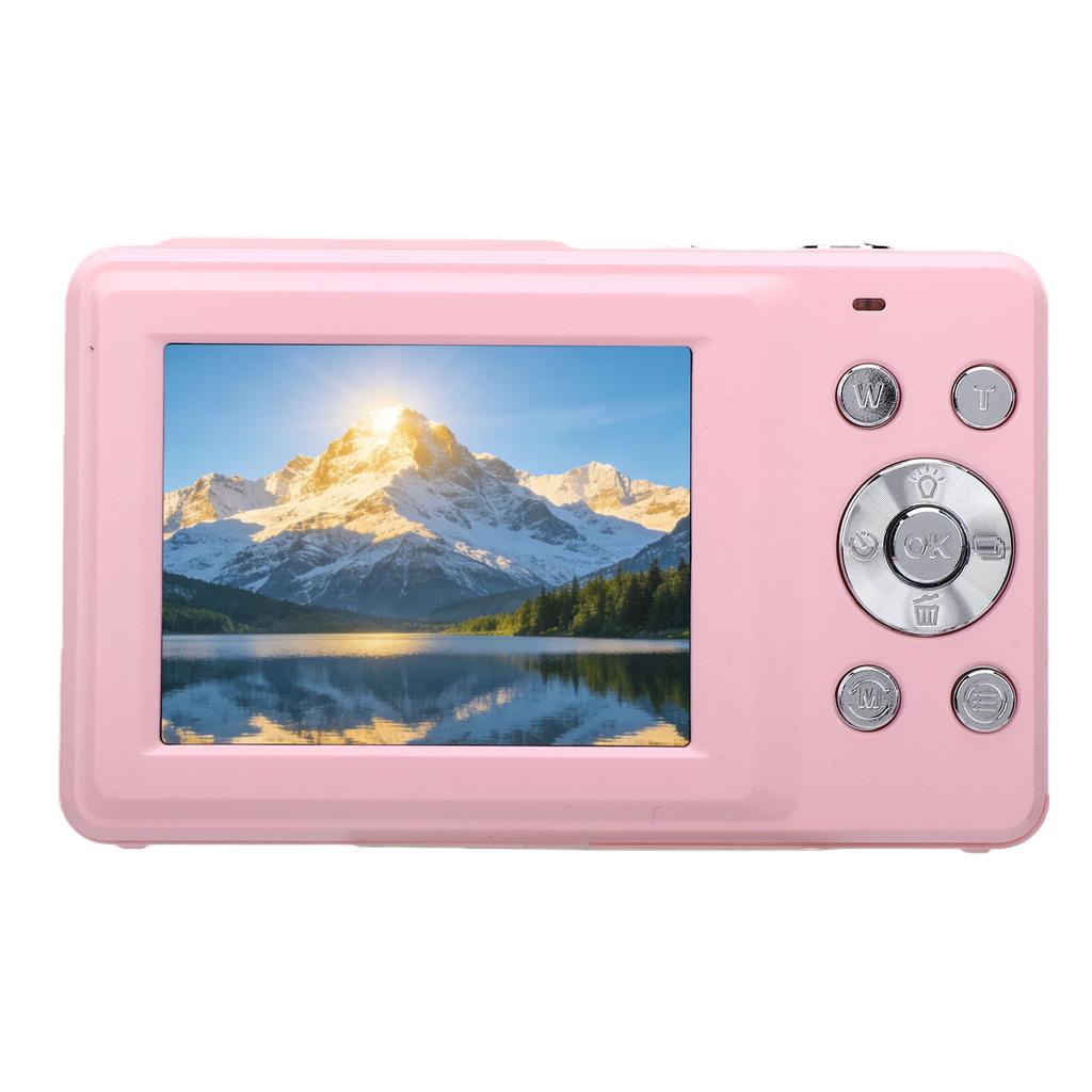 FHD 1080P Digital Camera 44MP 16X Zoom Anti Shake Portable Camera with 2.4inch Screen Smile Detection for Boys Girls