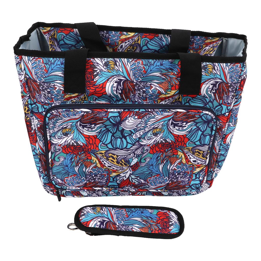 Crochet Storage Bag Unique Design Durable Material Detachable Adjustable Knitting Needle Organizer