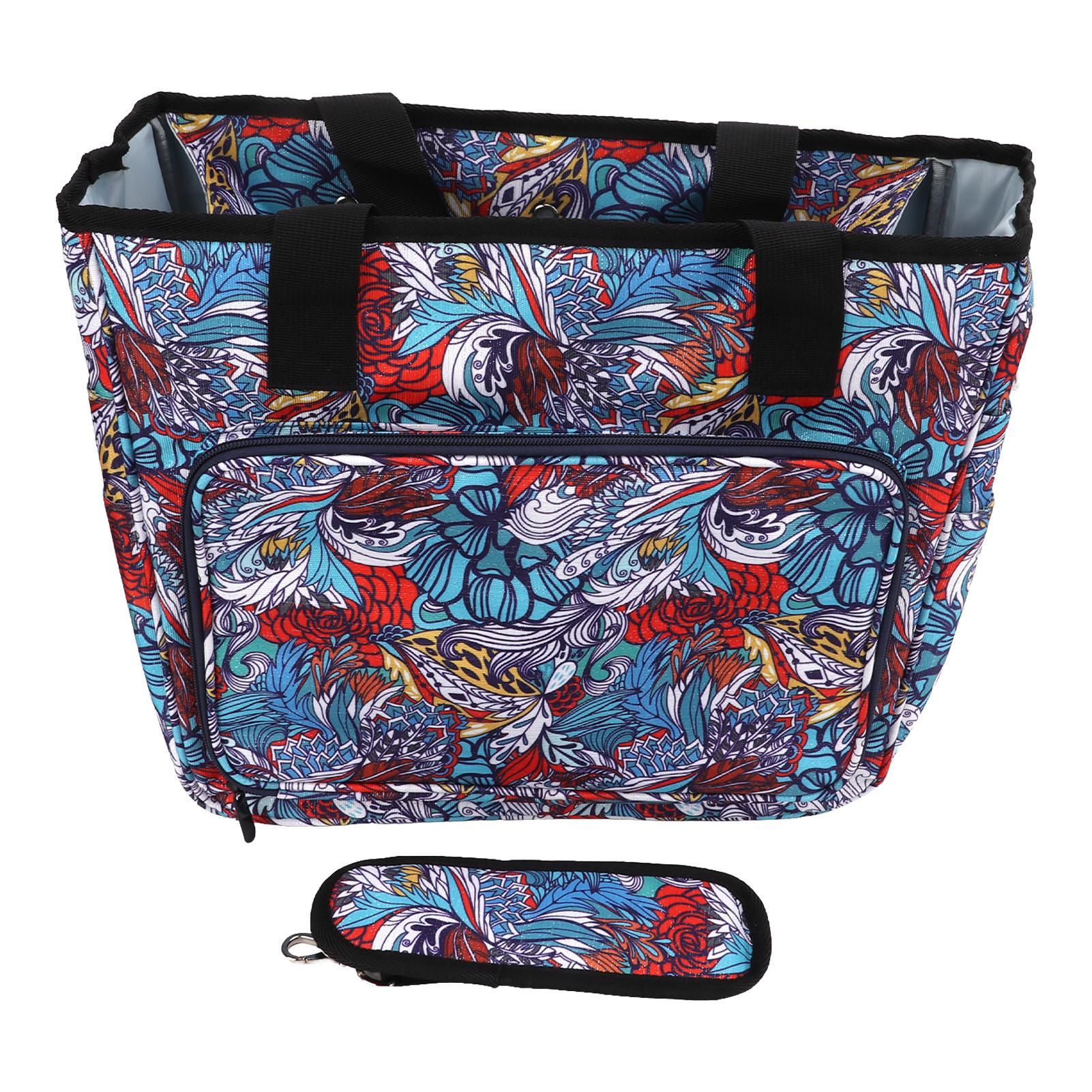 Сумка для хранения крючков Уникальный дизайн Прочный материал Съемный регулируемый органайзер для спиц