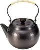 Shinkoukinzoku Hammered Teapot [Made In Japan] Copper, Unbreakable, Lightweight, Stylish, Gift, with Strainer, Spiral Wrap, Pure Copper Black Copper