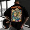 Plus Size Dragon Ball Anime Printed Men and Women Tshirt Summer Casual Parent Child Tops Harajuku Style Street Fashion Y2K
