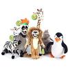Cozy And Soft Madagascar Plush Toys Including Alex Lion Marty Zebra And More