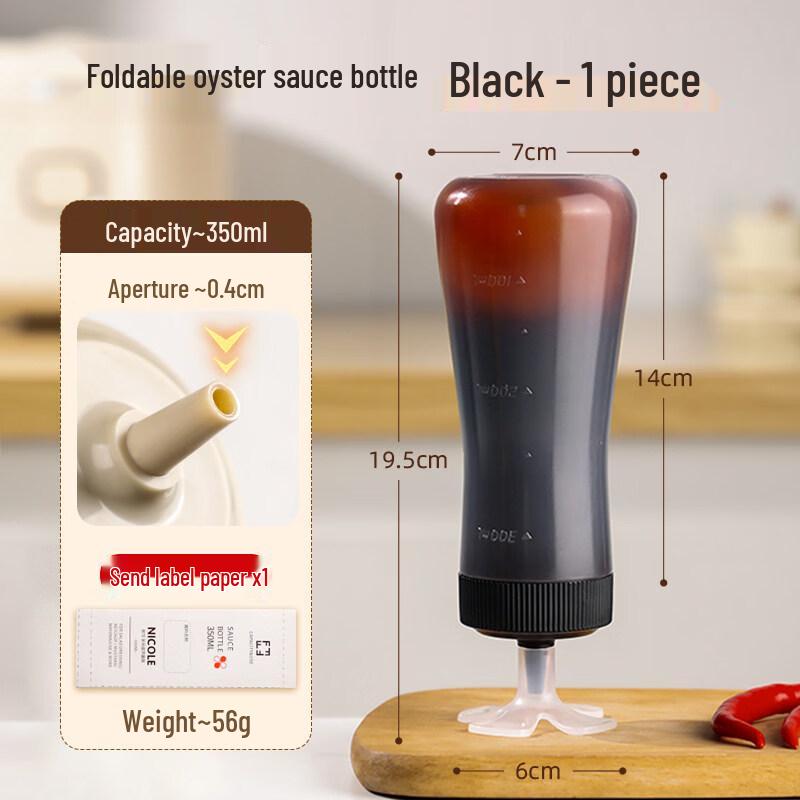 ZISIZ Invertible Squeeze Oyster Sauce Dispenser