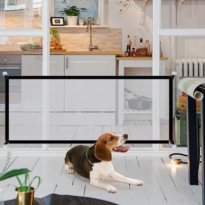 Portable Folding Pet Isolation Fence Dog Gate Pet Gate Dog Safety Fence Indoor and Outdoor