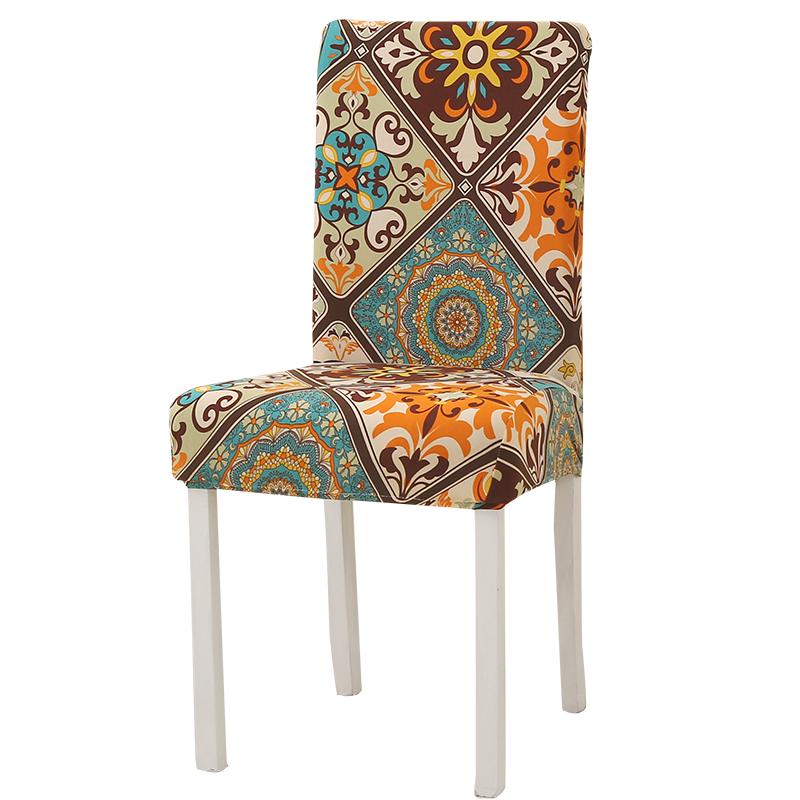 Dining Chair Slipcover,High Stretch Removable Washable Chair Seat Protector Cover for Home Party Kitchen Hotel Wedding Ceremony