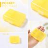 Portable Nine Compartment Plastic Pill Organizer Box for Travel Home Storage Medication Supplement Case