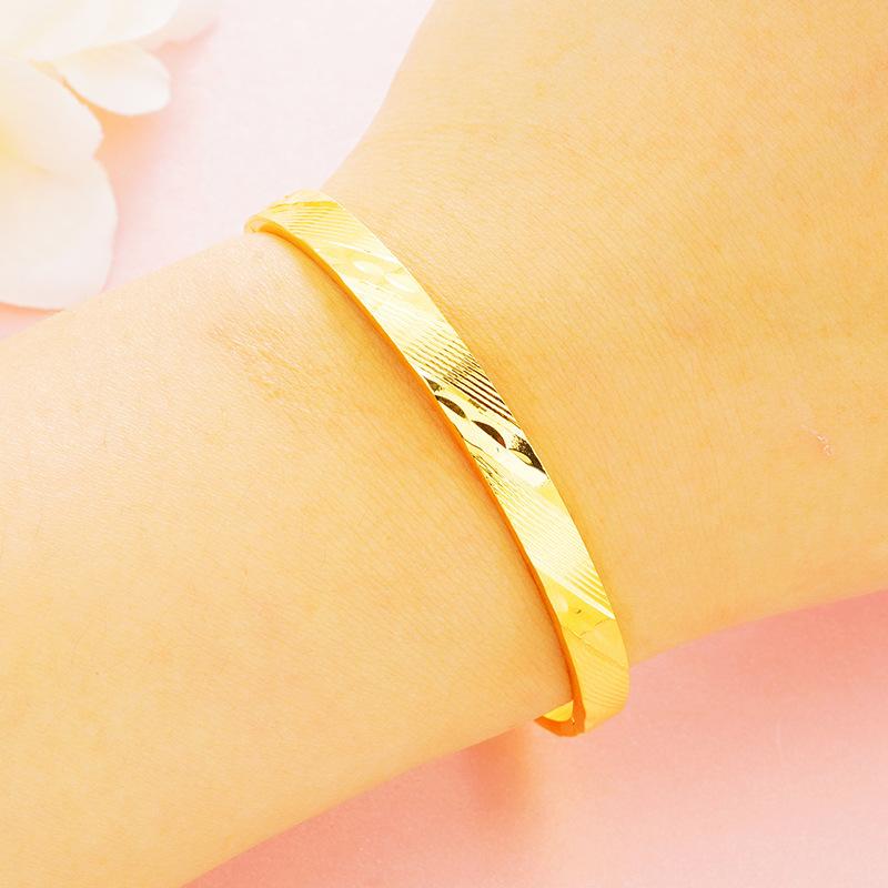 Buckle Women's Jewelry Frosted Open Bracelet Jewelry Bracelet