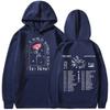 The Rose Once Upon AWRLD World Tour 2025 Print Hoodie Men's Women Hip Hop Kpop Fleece Pullover Sweatshirts Fans Gift Streetwear