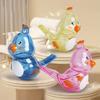1Pcs Bathtime Musical Toys Cartoon Bird Whistle Water Whistle Bird Shaped With Lanyard Small Musical Instrument Toy Gift