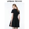 UR 2025 Spring Short Sleeve A-Line Mini Dress