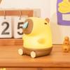 LED Night Light Snotty Capybara Cartoon Rechargeable Bedside Lamp for Bedroom Dormitory Decoration Boys Girls Present