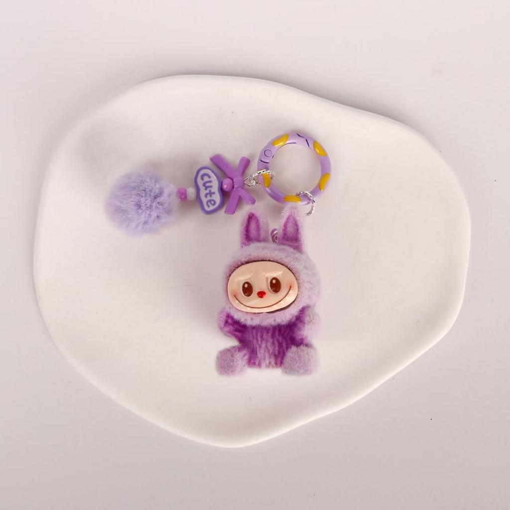 1 Piece of Fabric Hanger Toy Keychain Plush Toy Children's Festival Gift Plush Toy Blind Box Gift