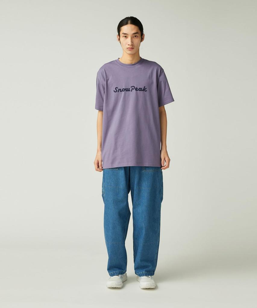 Snow Peak TAKIBI Denim Pants and Light Size L PA-25AU008, Men's Women's, Blue,