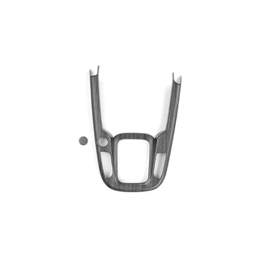 For KIA Soul -2025 Carbon Fiber Pattern Car Gear Shift Knob Console Panel Frame Cover Trim Car Accessories