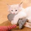 1PC Fun Cat Sackcloth Fish Toy High With Catnip Fish Pet Cat Gnawing Inside The Toy Room