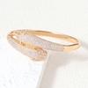 Zirconia Double-headed Leopard Bracelet Light Luxury High-end Open Bracelet European and American