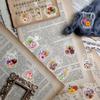 50Pcs/Set Ins Bottle Flowers PET Stickers Waterproof DIY Fashion Doodle Decals Stickers