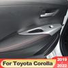 Cotieră ABS pentru cotieră pentru ușă mașină, capac de ridicare a ferestrei, decorație de protecție pentru Toyota Corolla 2022 E210 12th Accesorii