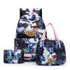 3Pcs/set Back To School Backpack Anime One Piece Girl Backpack Set Kawaii School Students Boy Children Lunch Bags Pencil Box