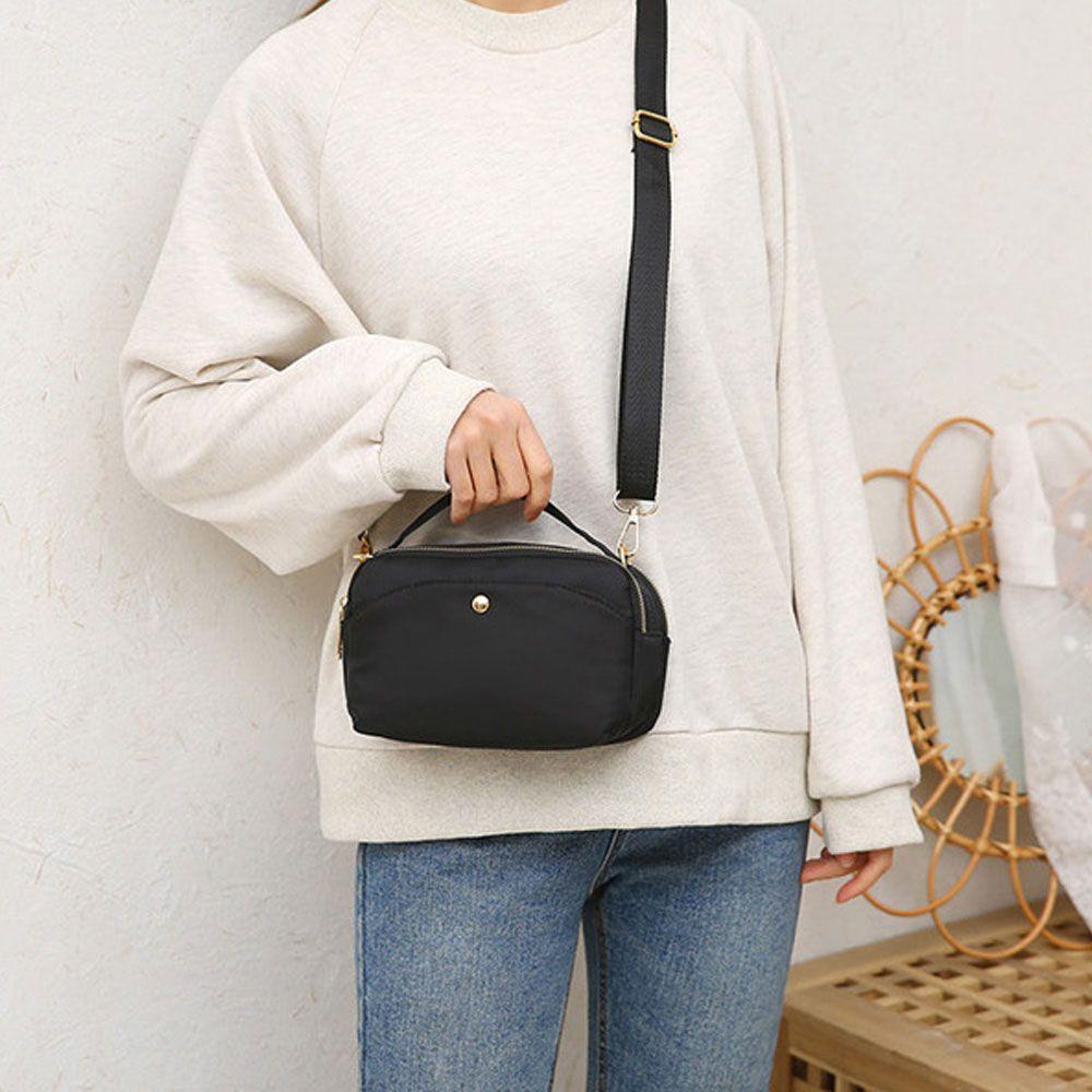Travel Large Capacity Zipper Nylon Handbags Crossbody Bags Shoulder Bag